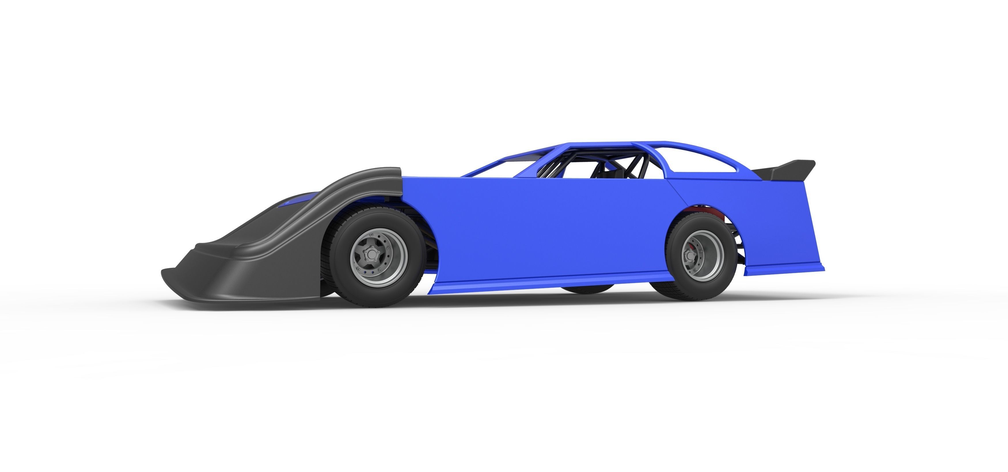 Super Dirt Late model Scale 1 to 25 3D print model_3