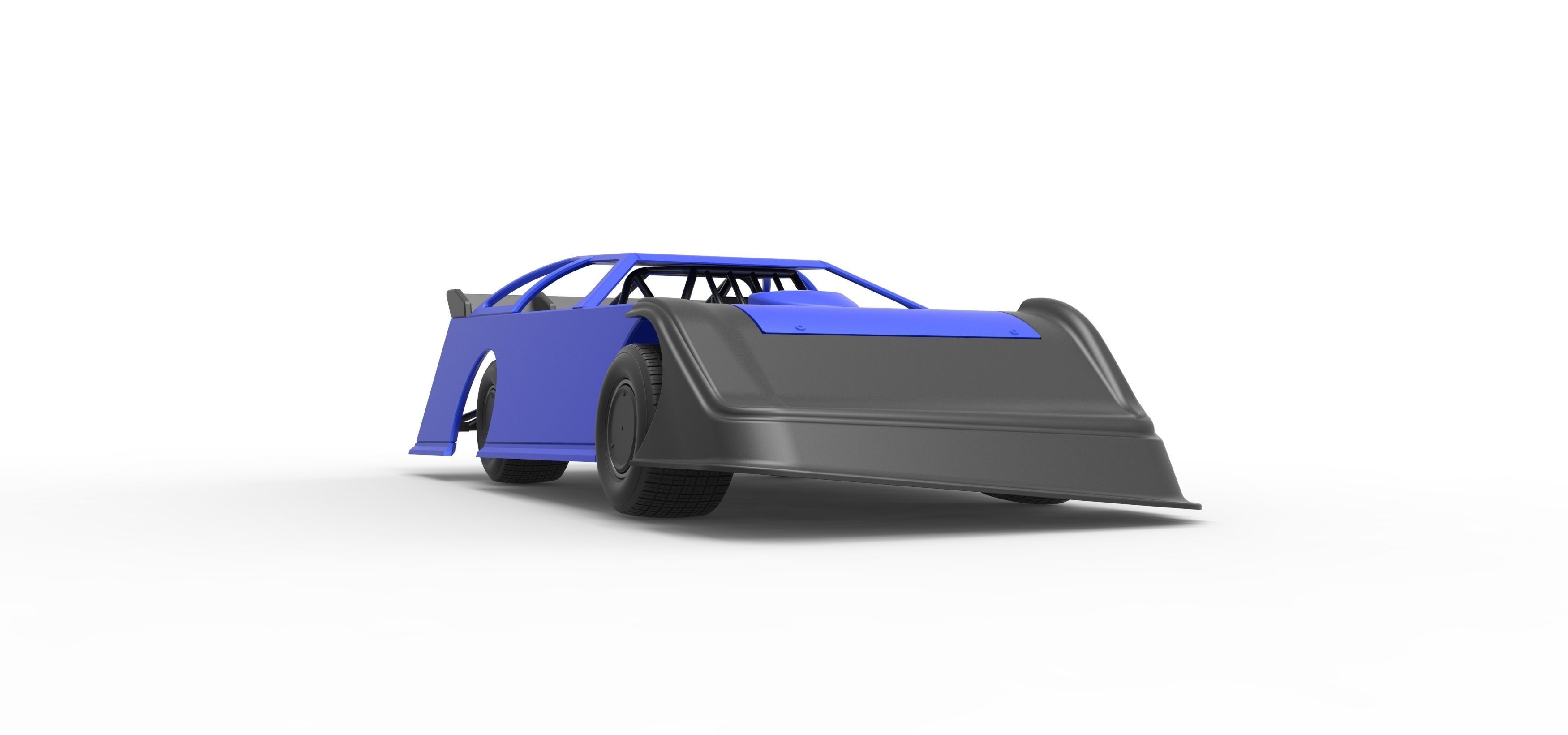 Super Dirt Late model Scale 1 to 25 3D print model_28
