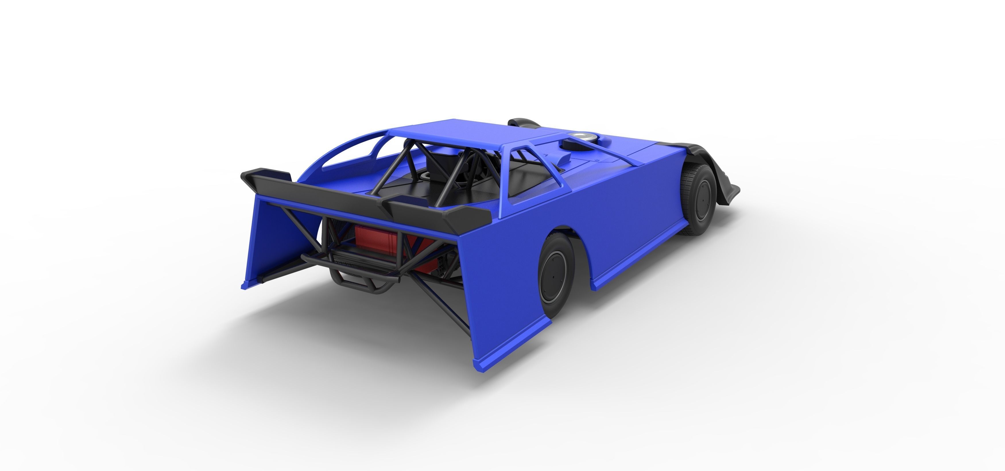 Super Dirt Late model Scale 1 to 25 3D print model_19