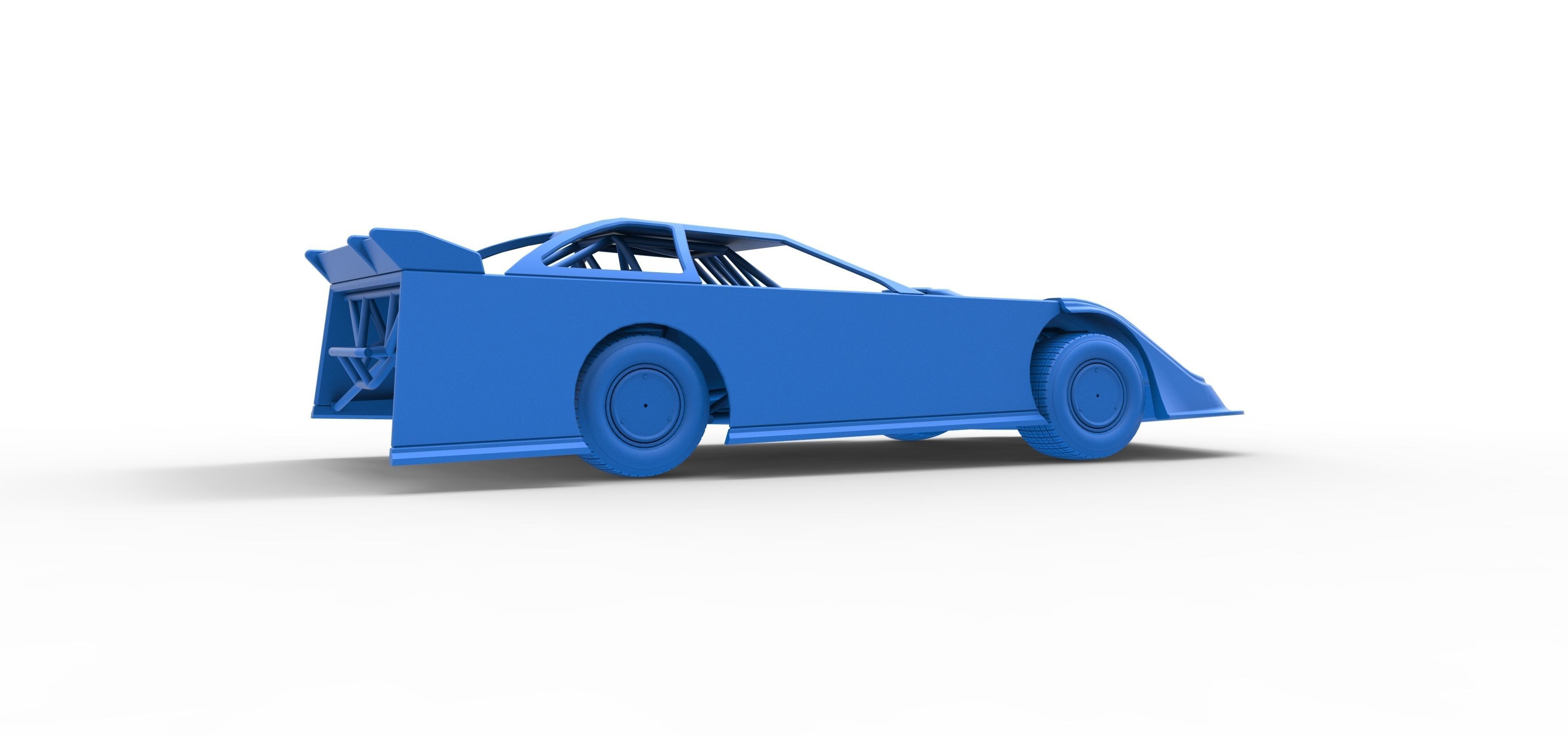 Super Dirt Late model Scale 1 to 25 3D print model_49