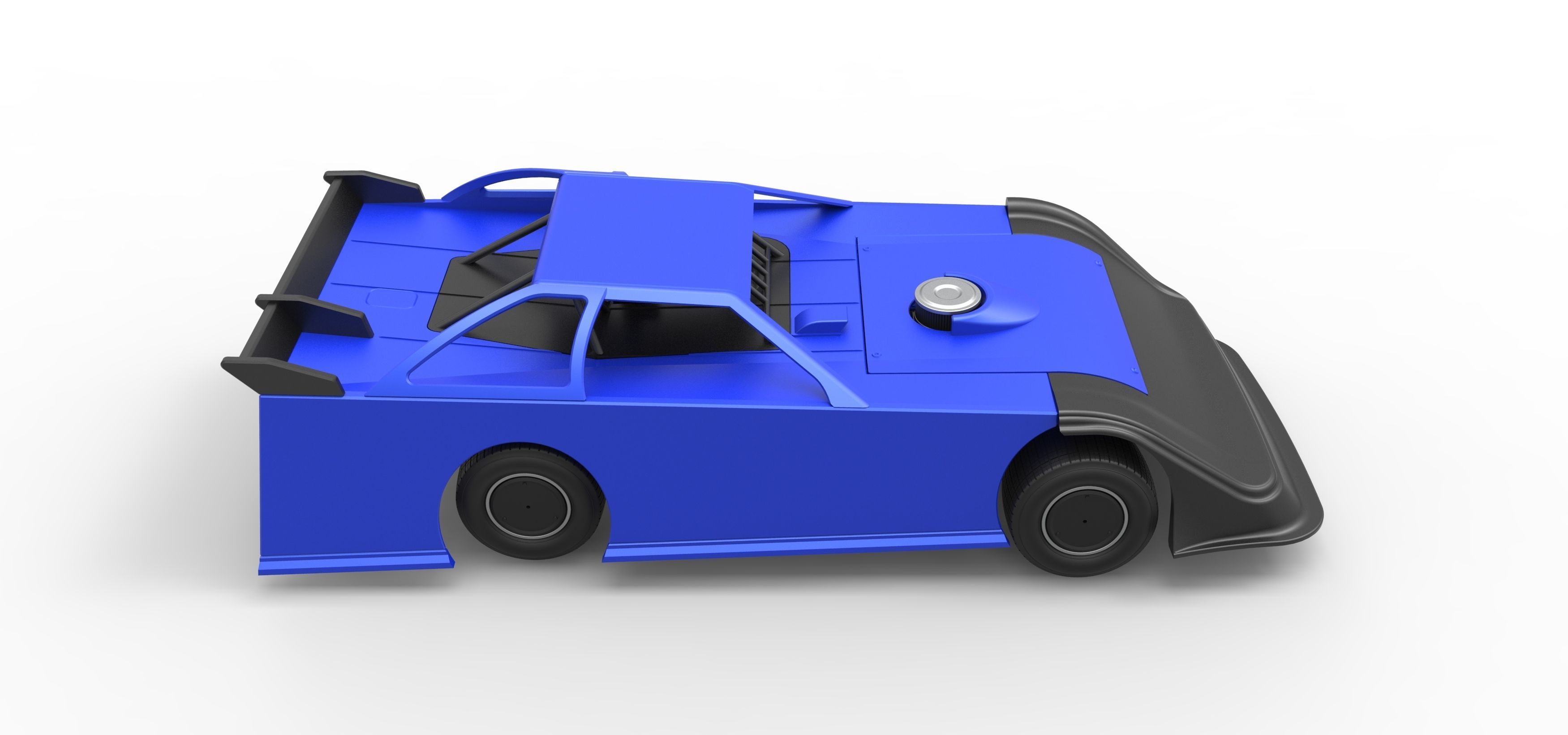 Super Dirt Late model Scale 1 to 25 3D print model_24