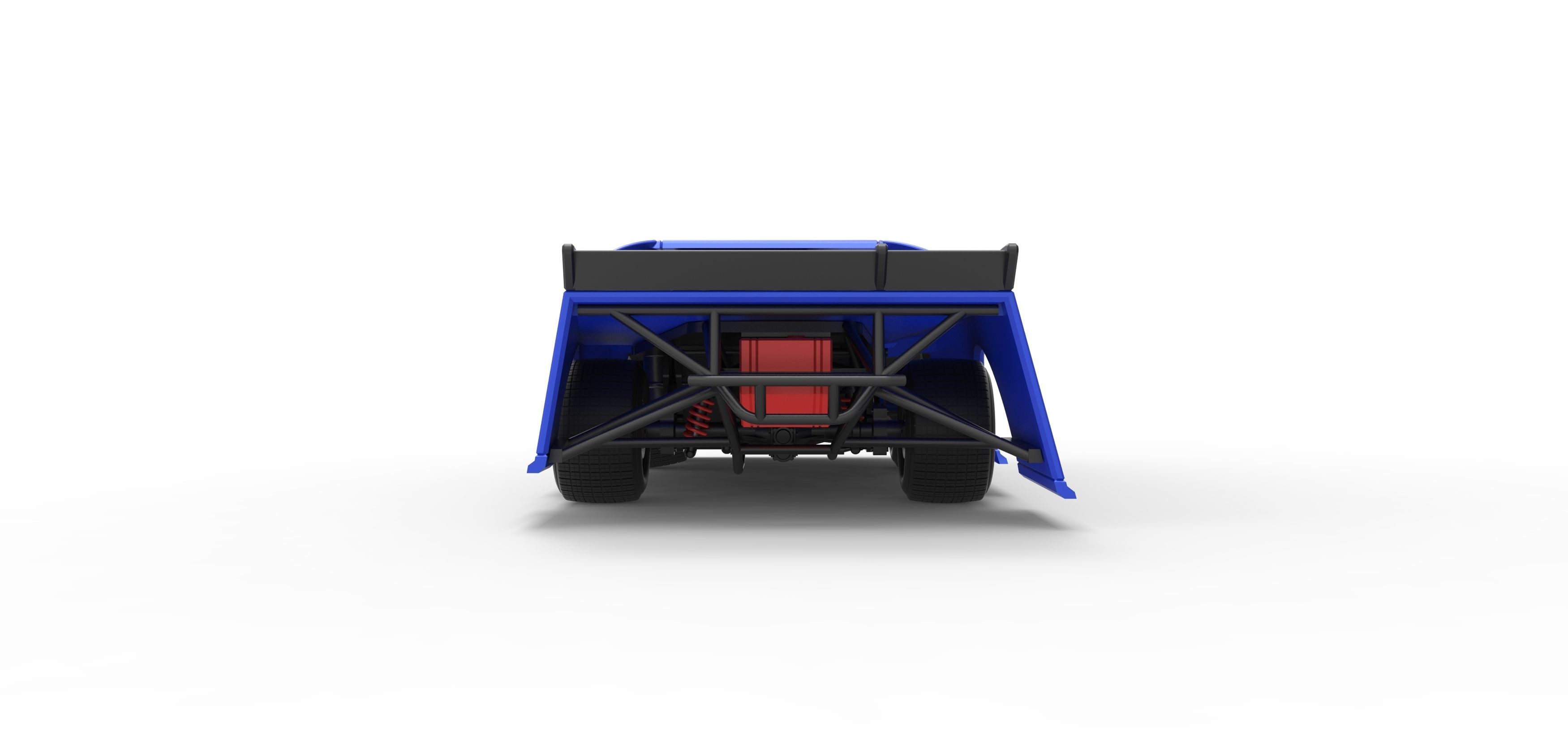 Super Dirt Late model Scale 1 to 25 3D print model_17