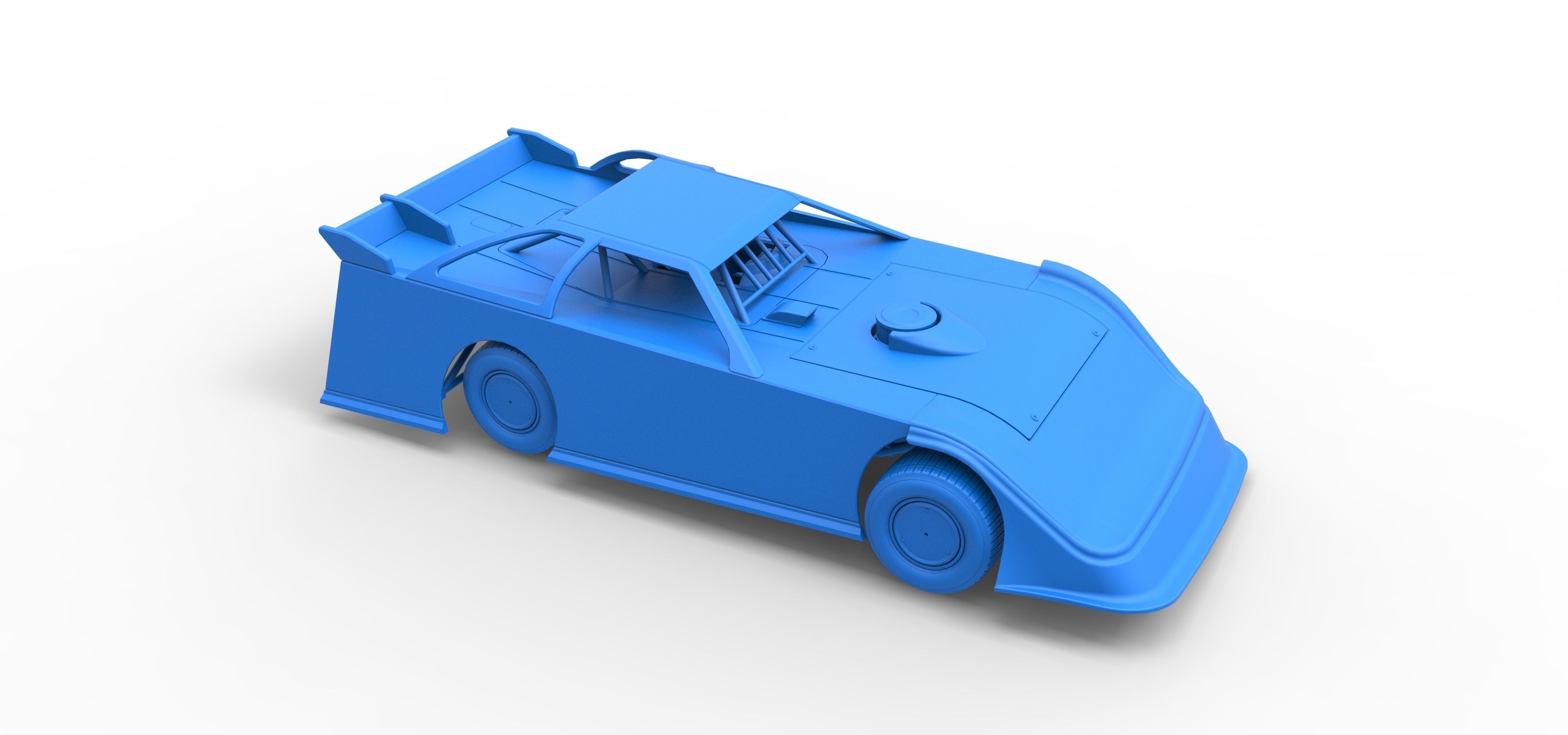 Super Dirt Late model Scale 1 to 25 3D print model_52