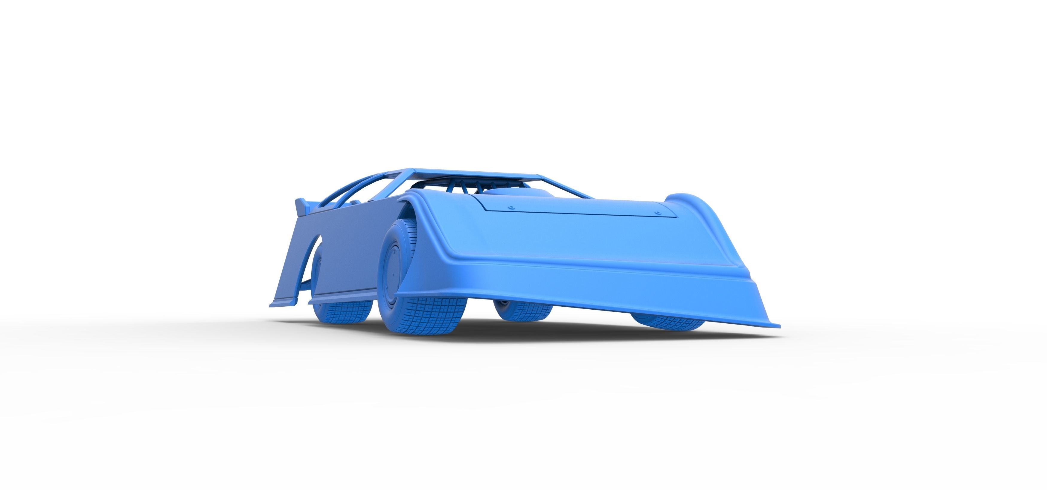 Super Dirt Late model Scale 1 to 25 3D print model_55