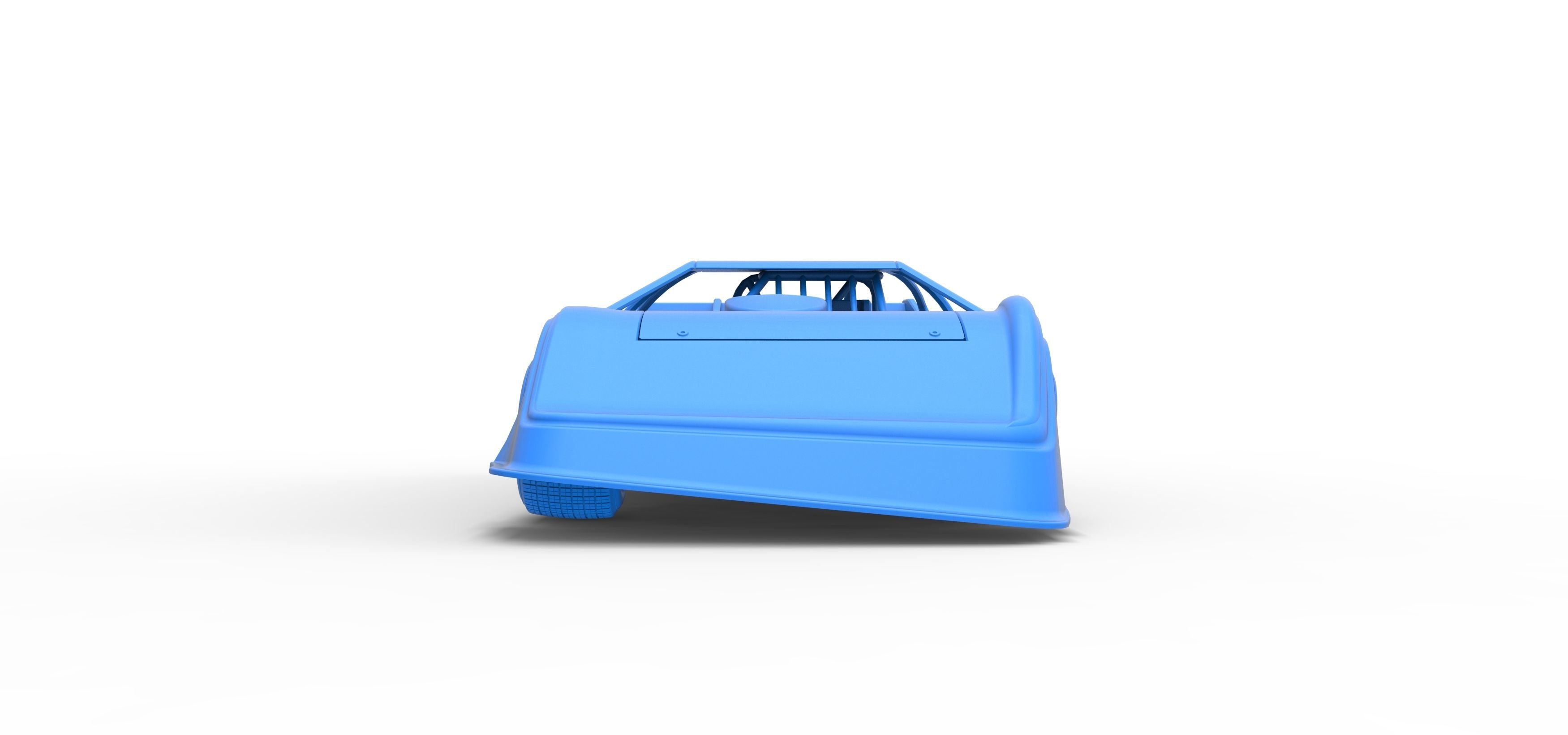 Super Dirt Late model Scale 1 to 25 3D print model_35