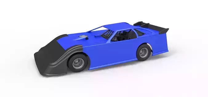 Super Dirt Late model Scale 1 to 25 3D print model