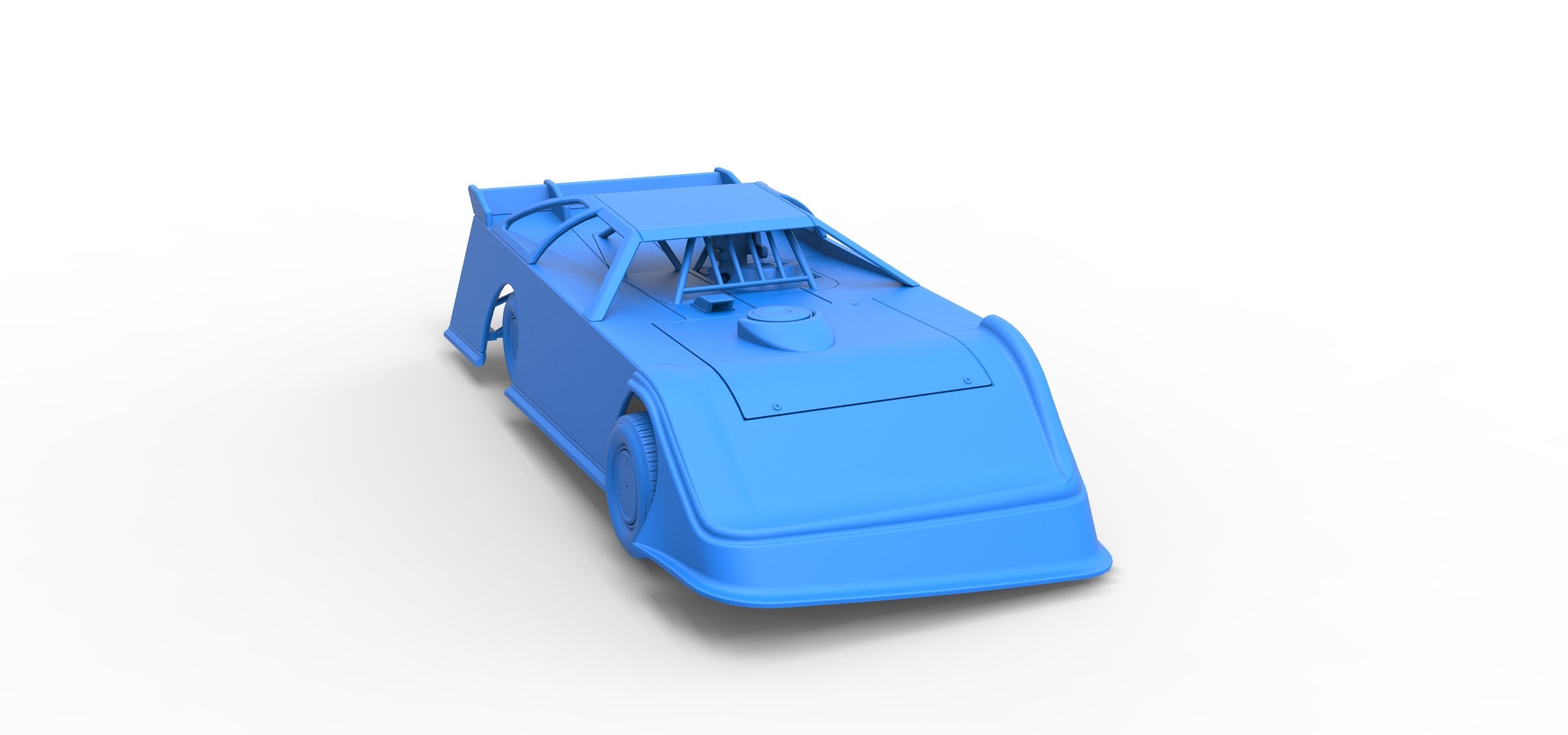 Super Dirt Late model Scale 1 to 25 3D print model_54