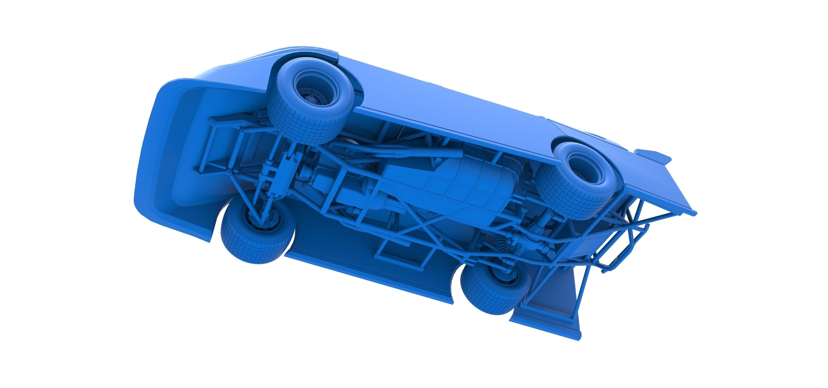 Super Dirt Late model Scale 1 to 25 3D print model_31
