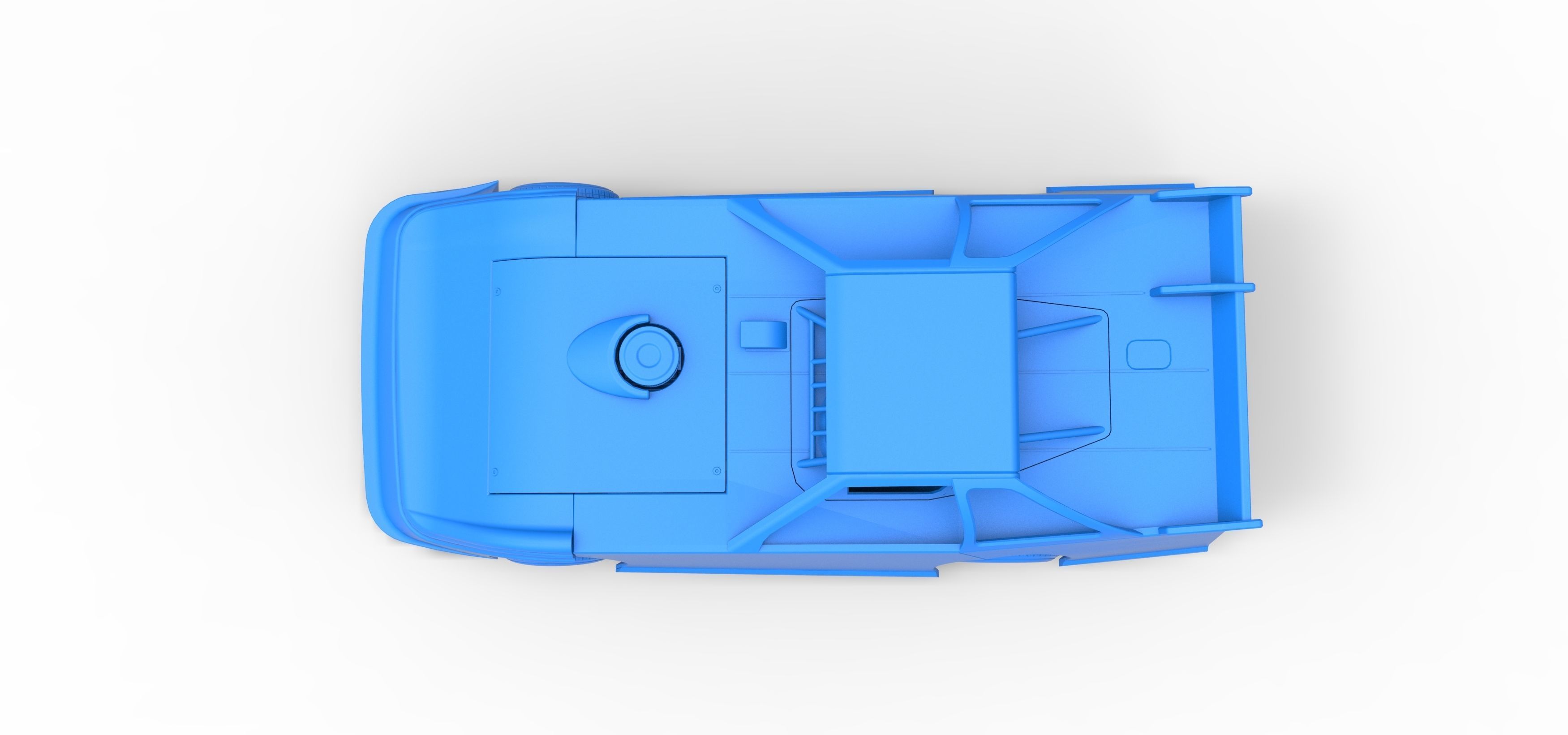 Super Dirt Late model Scale 1 to 25 3D print model_39