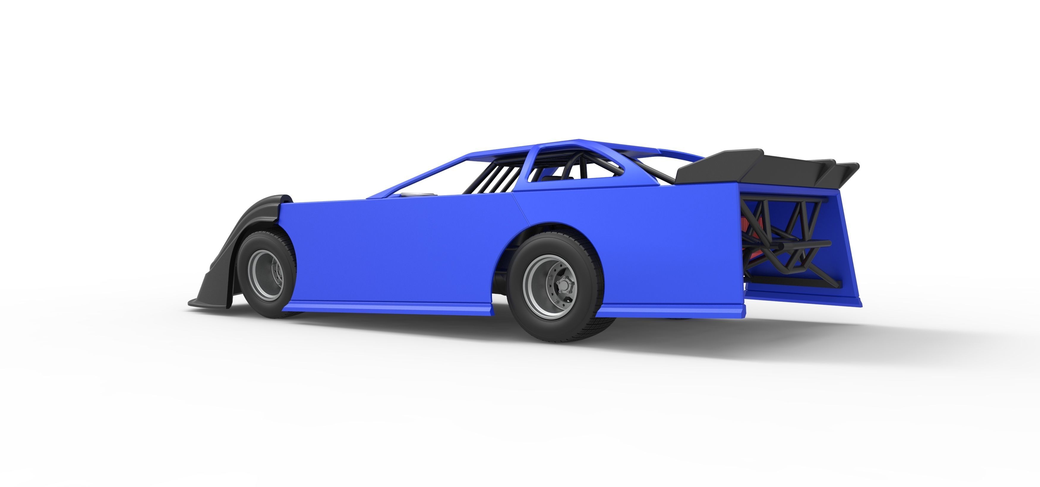 Super Dirt Late model Scale 1 to 25 3D print model_14