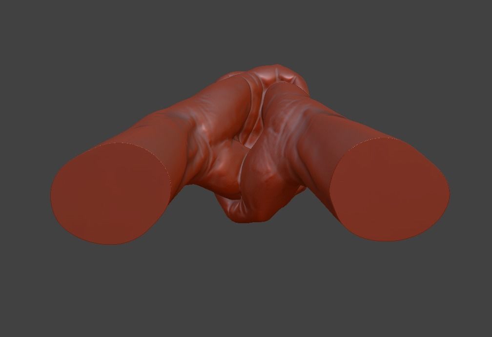 hands folded praying 3D print model_26