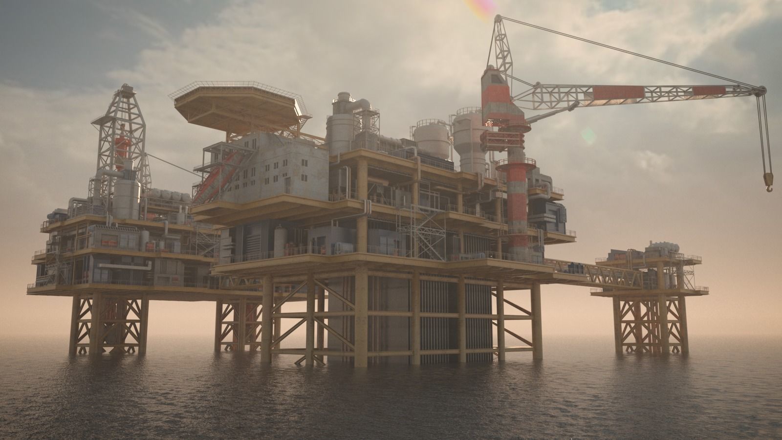 8 Oil-Platform 3D Model Collection_42
