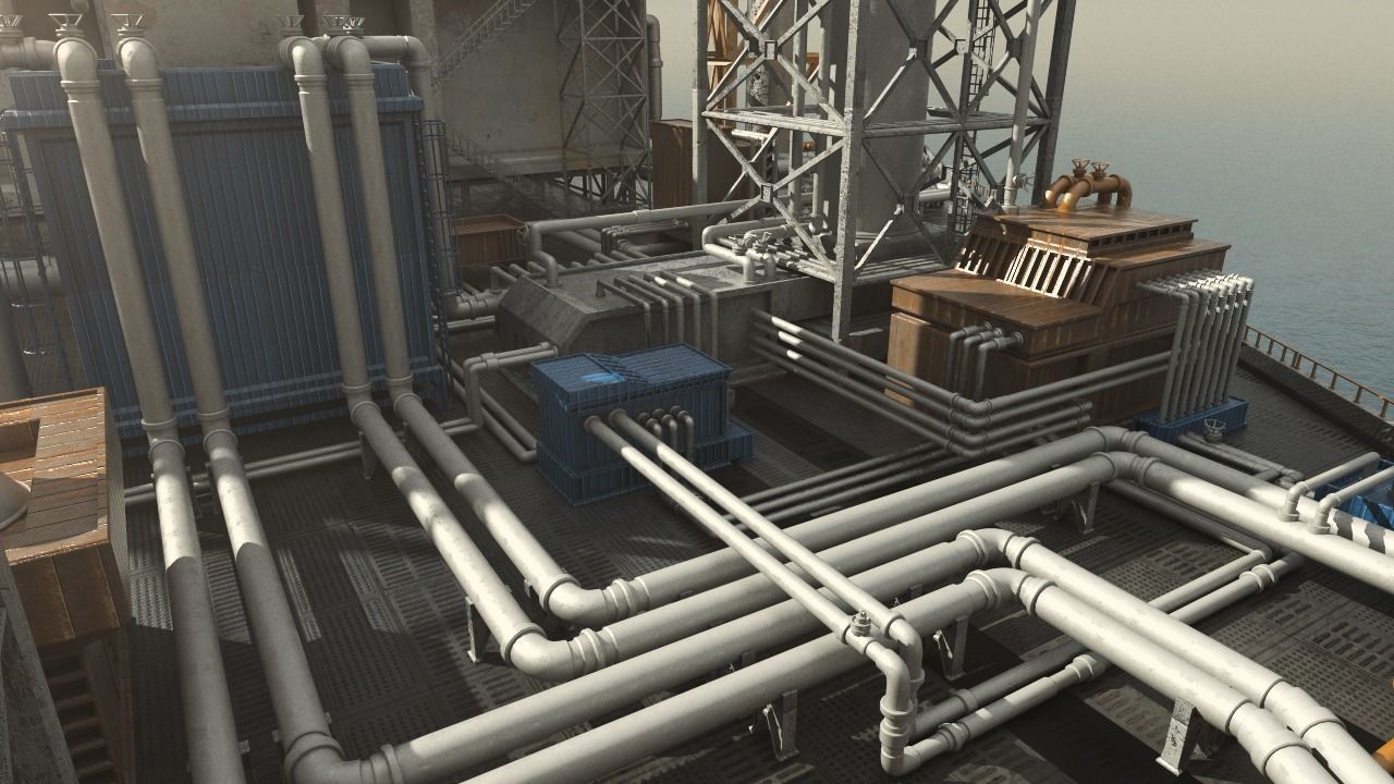8 Oil-Platform 3D Model Collection_25