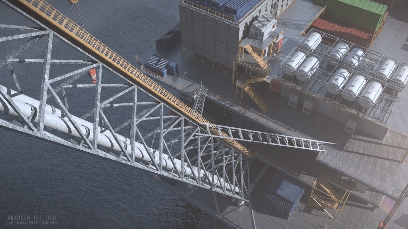 8 Oil-Platform 3D Model Collection_24