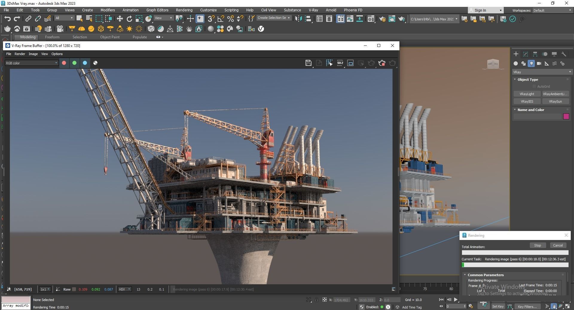 8 Oil-Platform 3D Model Collection_21