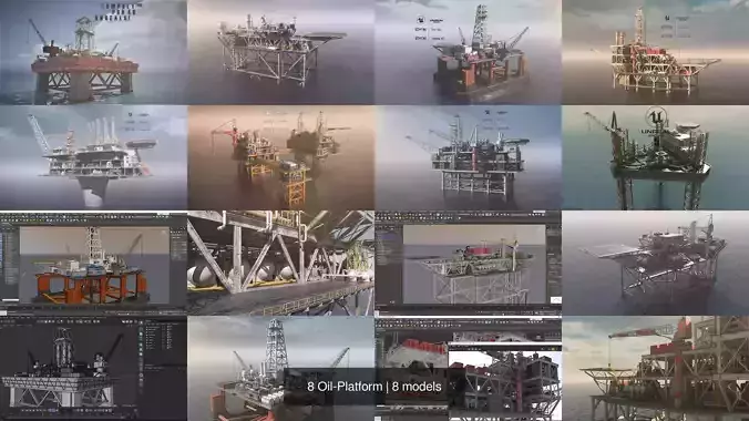 8 Oil-Platform