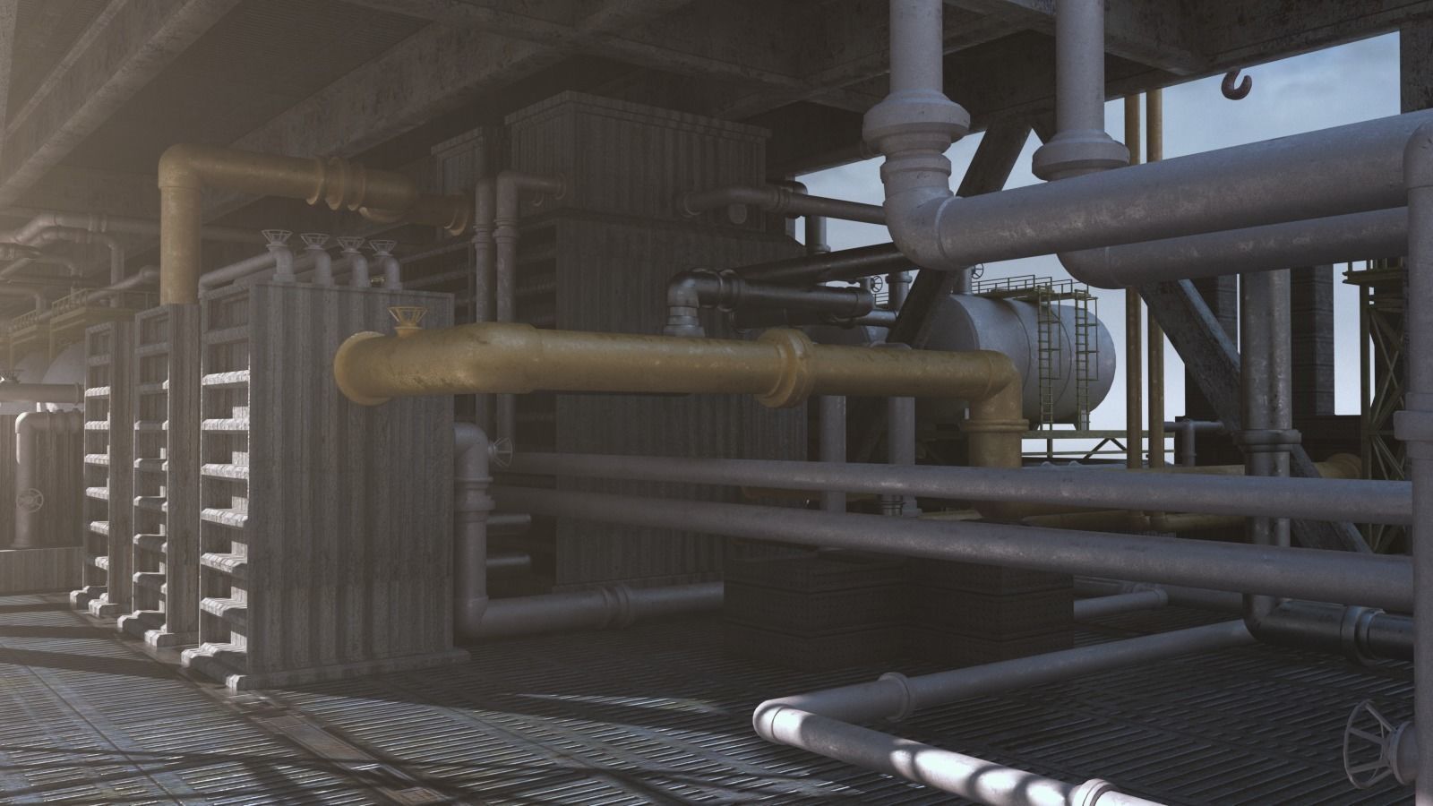 8 Oil-Platform 3D Model Collection_31