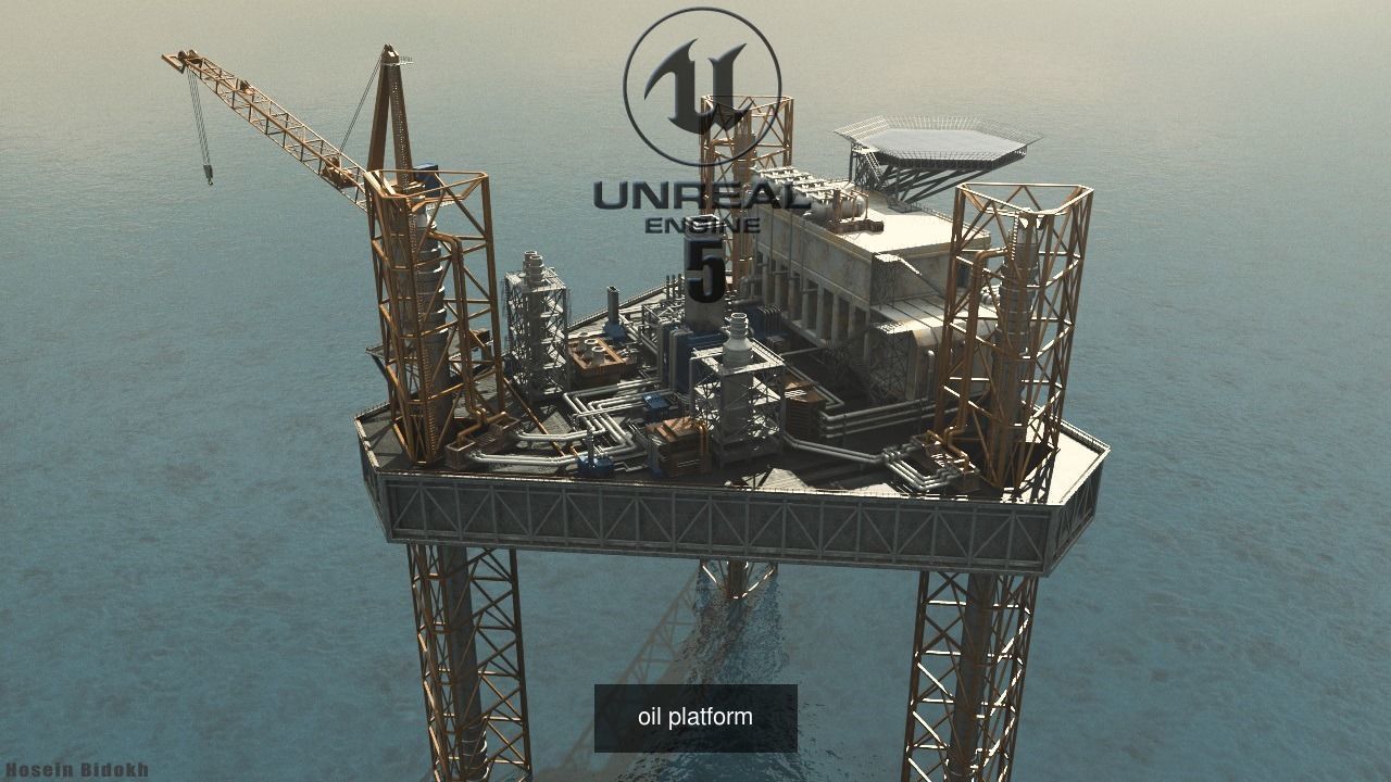 8 Oil-Platform 3D Model Collection_15