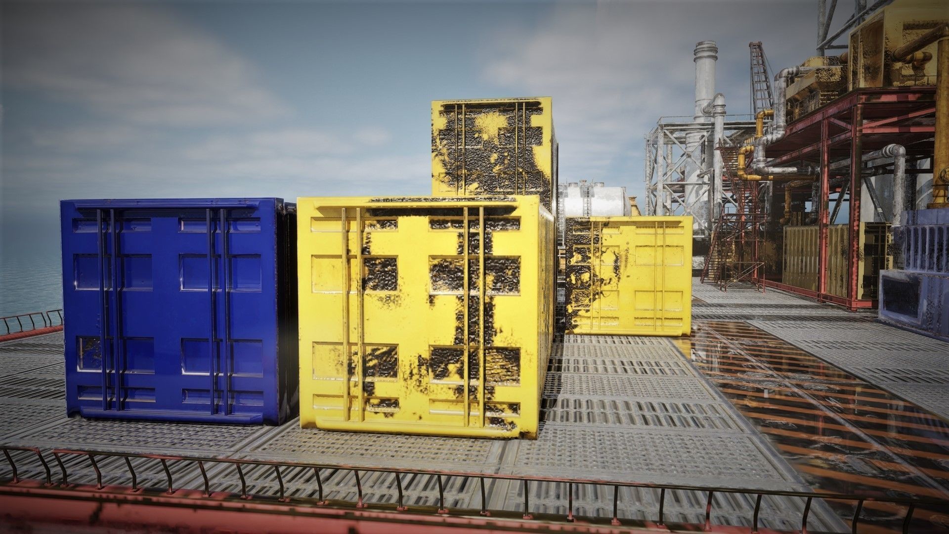 8 Oil-Platform 3D Model Collection_36