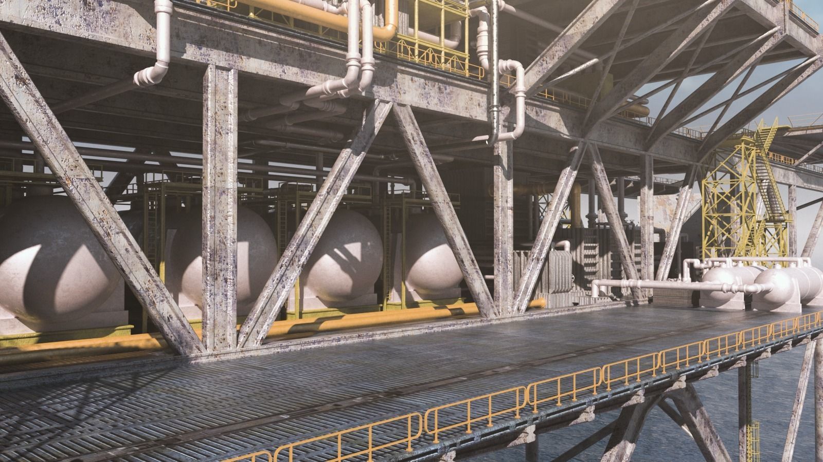 8 Oil-Platform 3D Model Collection_43