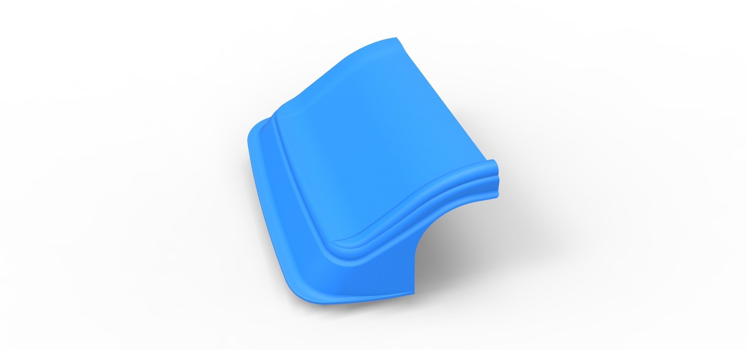 Nose for Super Dirt Late model Scale 1 to 25 3D print model_1