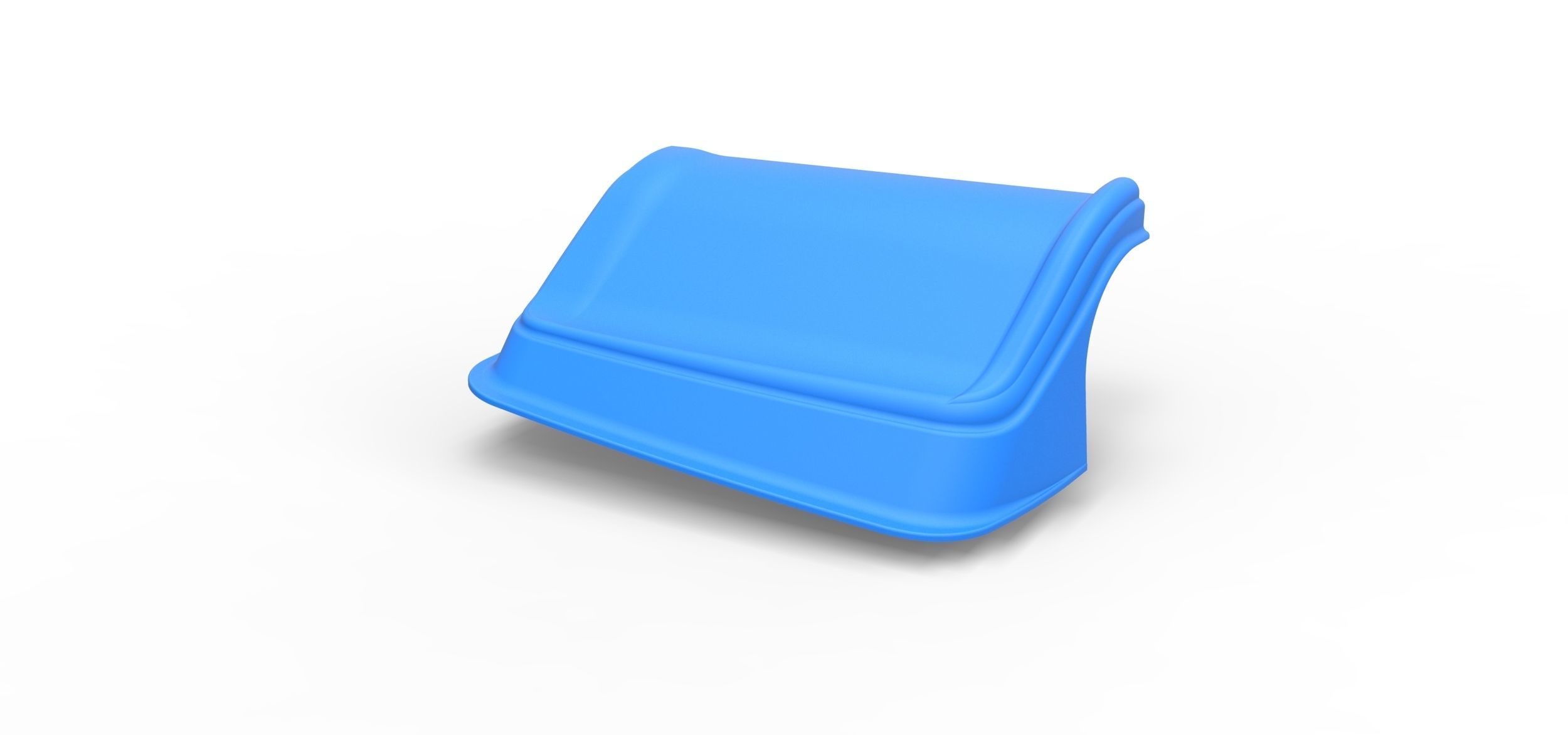 Nose for Super Dirt Late model Scale 1 to 25 3D print model_2