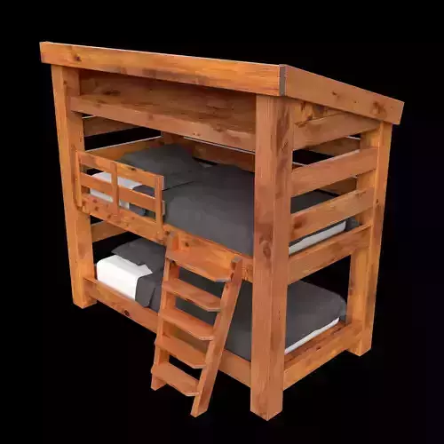 Rustic Bunk Bed