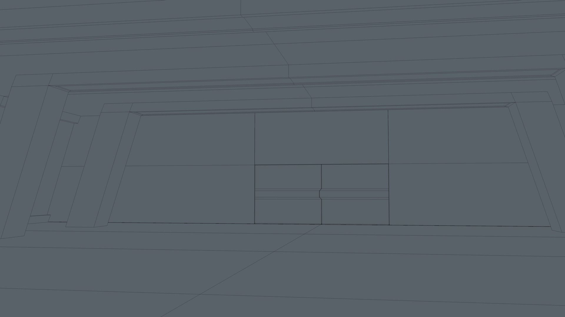 Sci Fi Warehouse 3D model_13