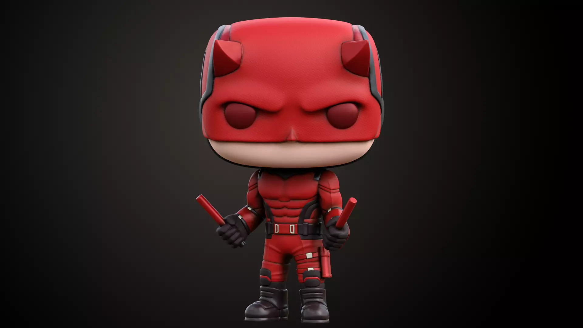 Funko Daredevil Born Again 3D print model