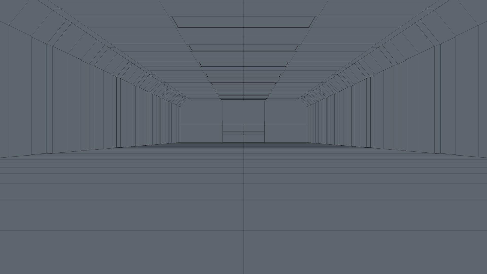 Sci Fi Warehouse 3D model_8