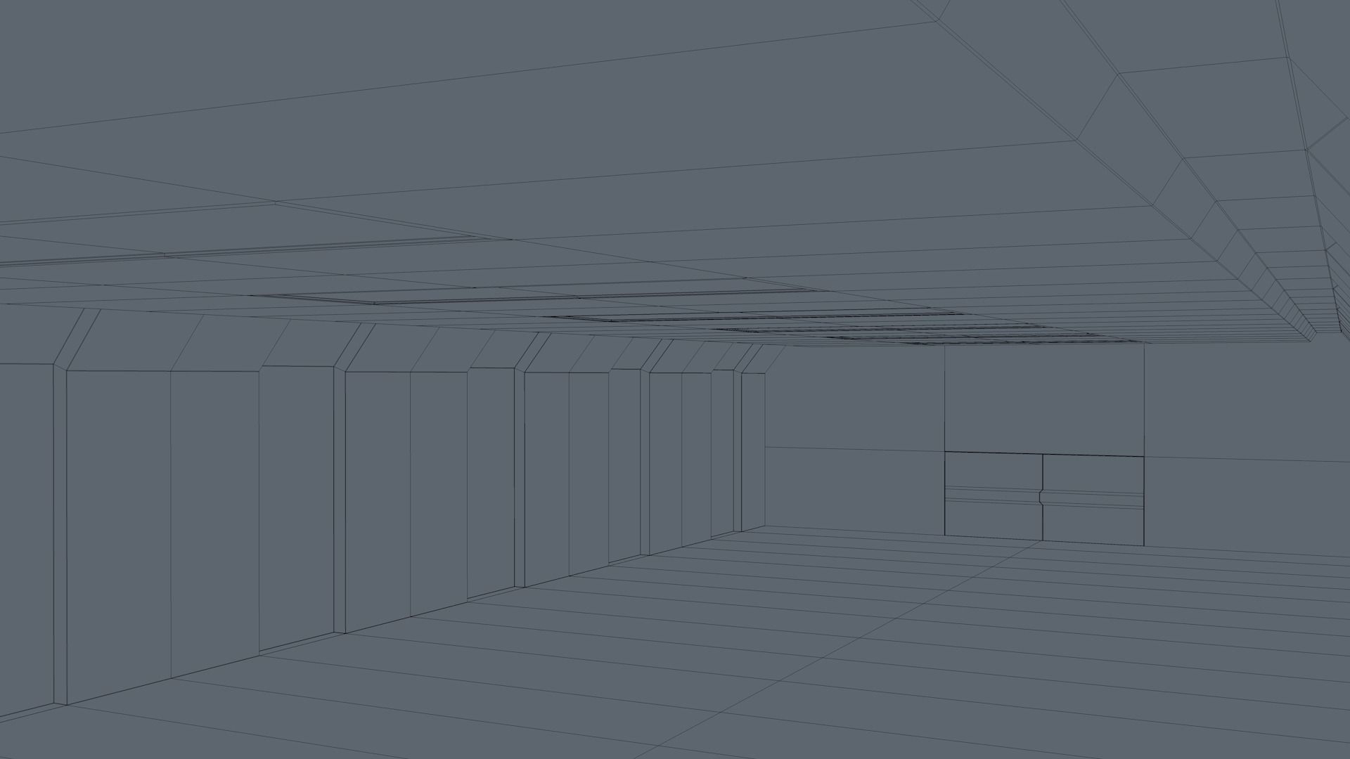 Sci Fi Warehouse 3D model_14