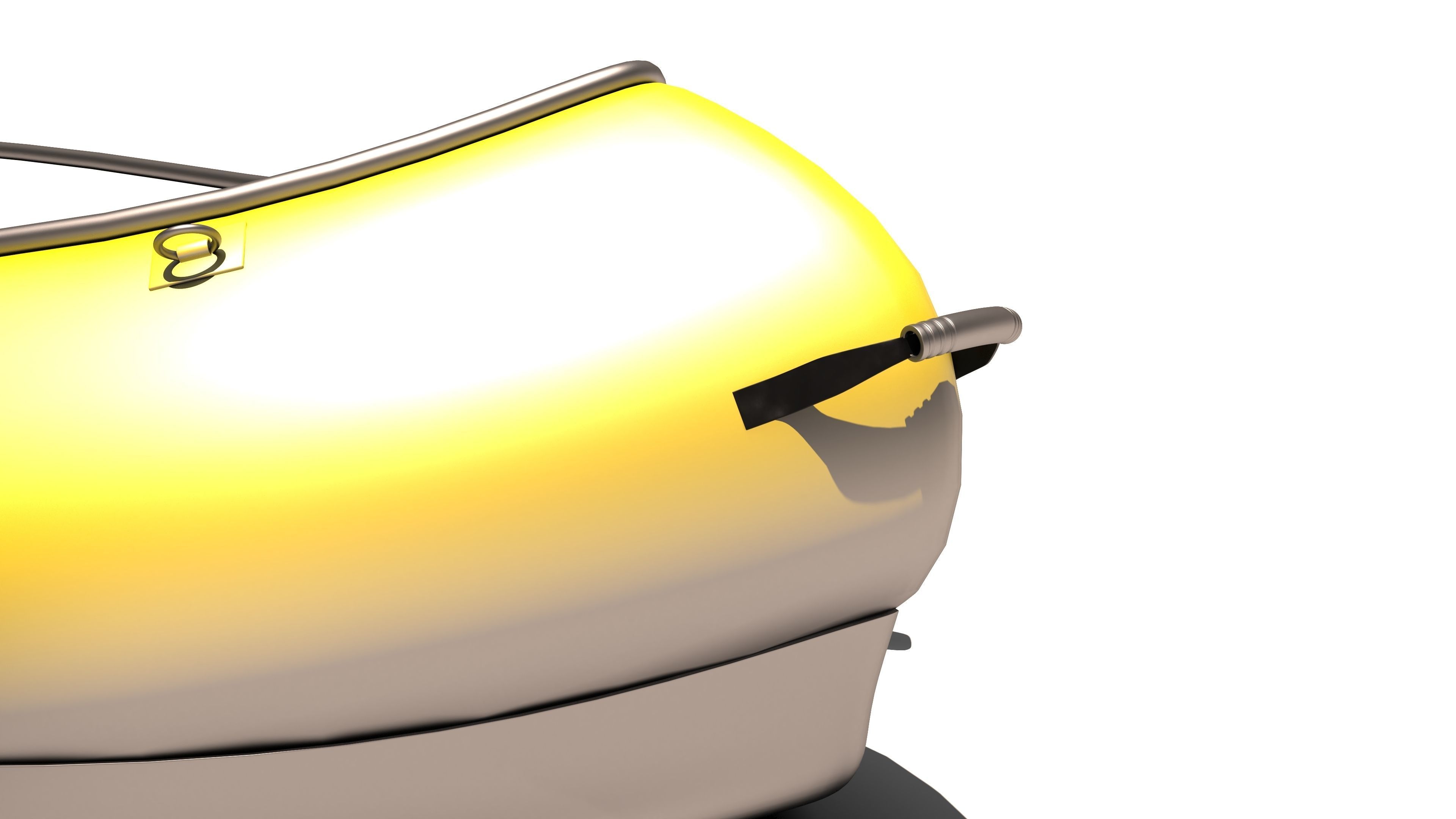 Tandem Canoe 4K 3D model_12