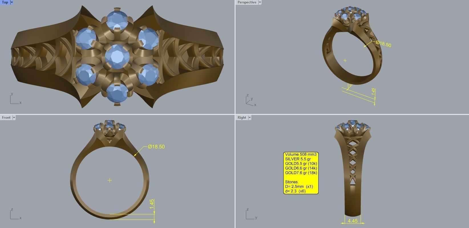 R 008 ring 3D print model_14