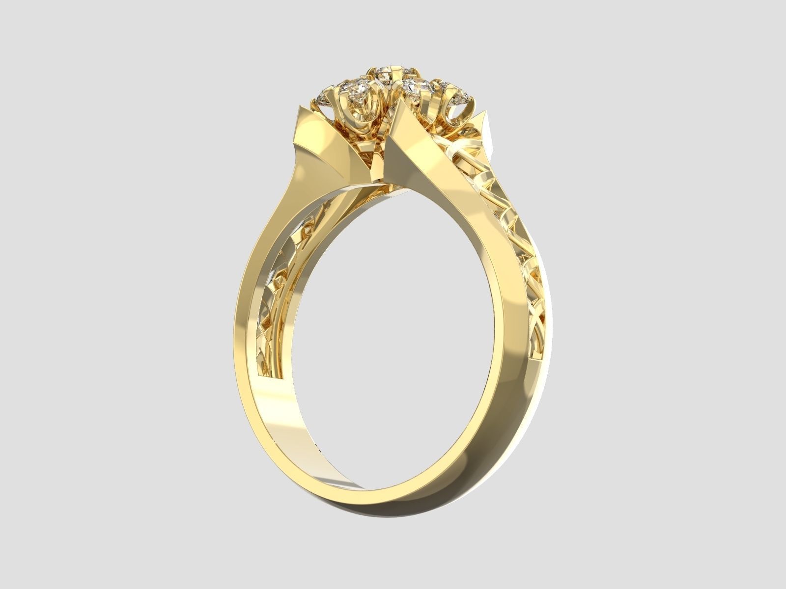 R 008 ring 3D print model_7