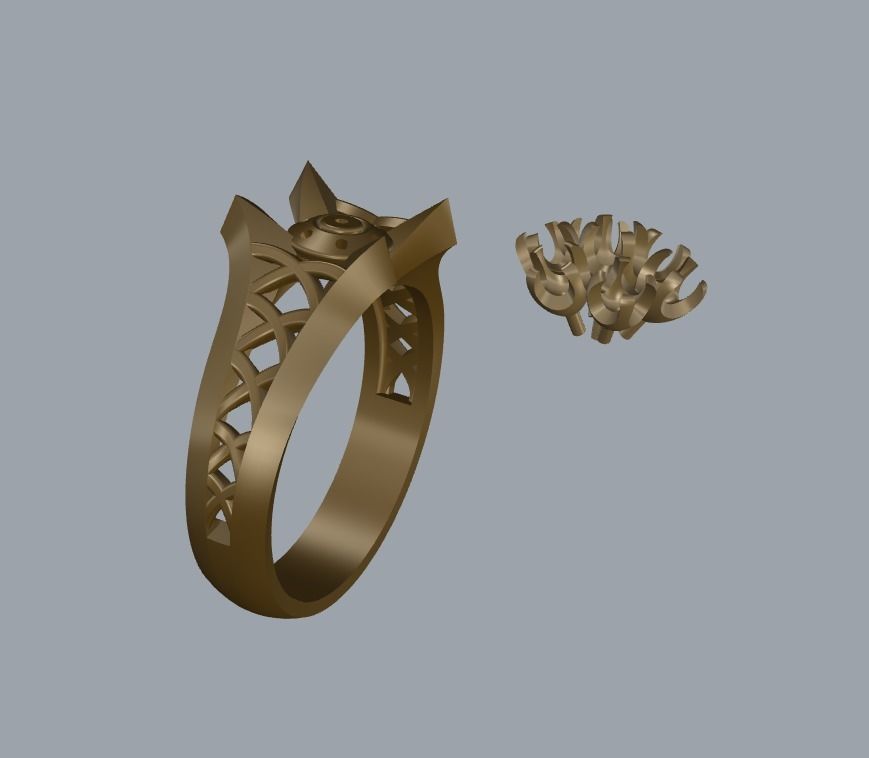 R 008 ring 3D print model_16