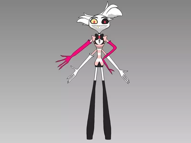 HAZBIN HOTEL ANGEL DUST 3D print model_0