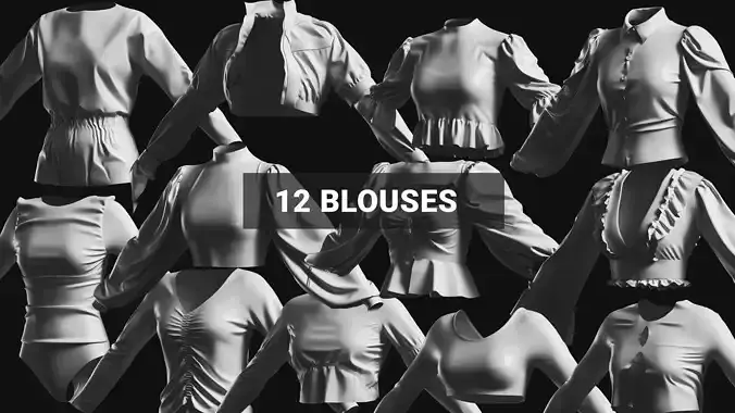 Basemesh Blouse Collection