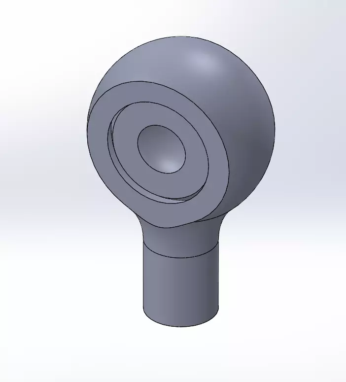 Rod with joint 3D print model_0
