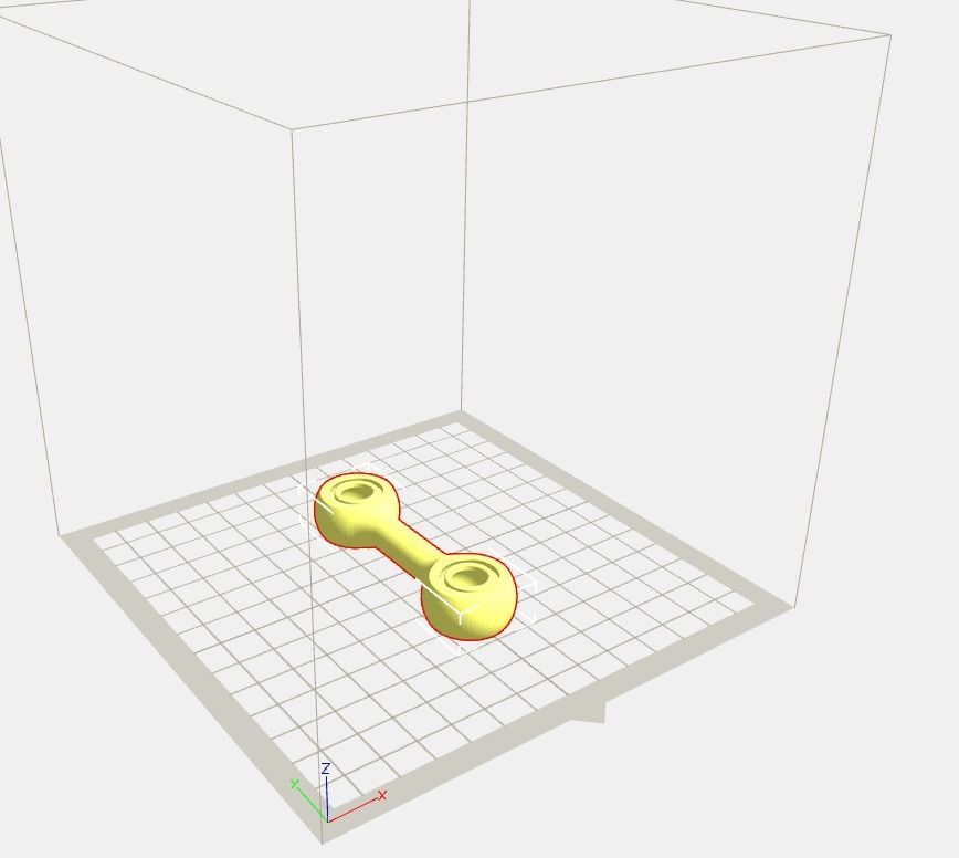 Rod with joint 3D print model_2