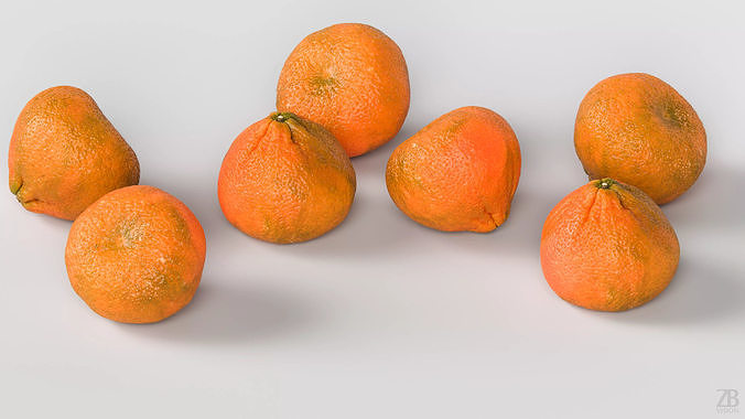 Clementine 3D model 3