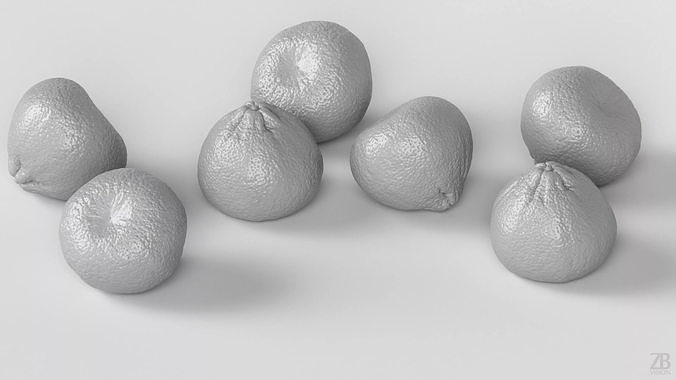 Clementine 3D model 4