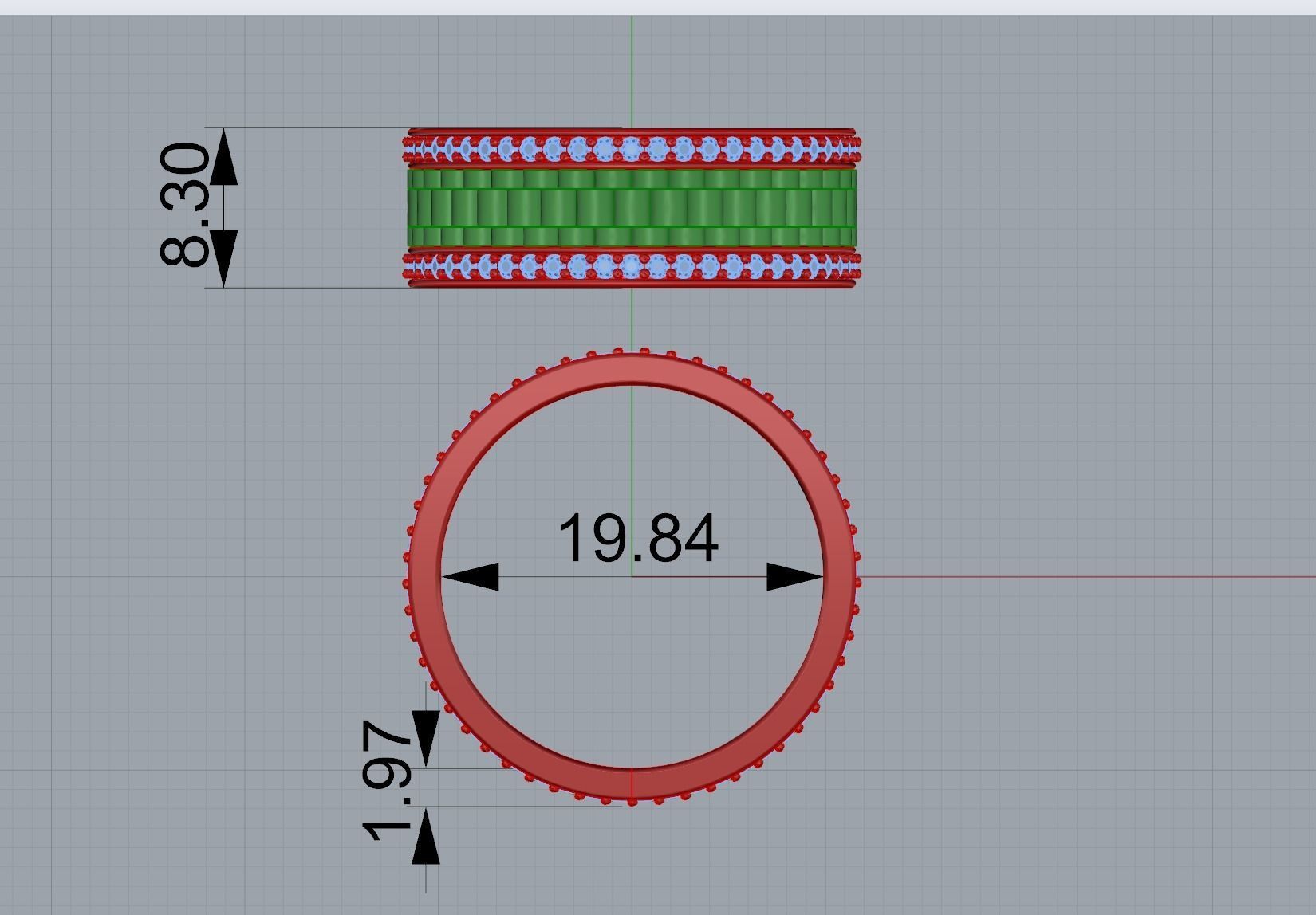 AV Designe 233 Men Ring 3D print model_6