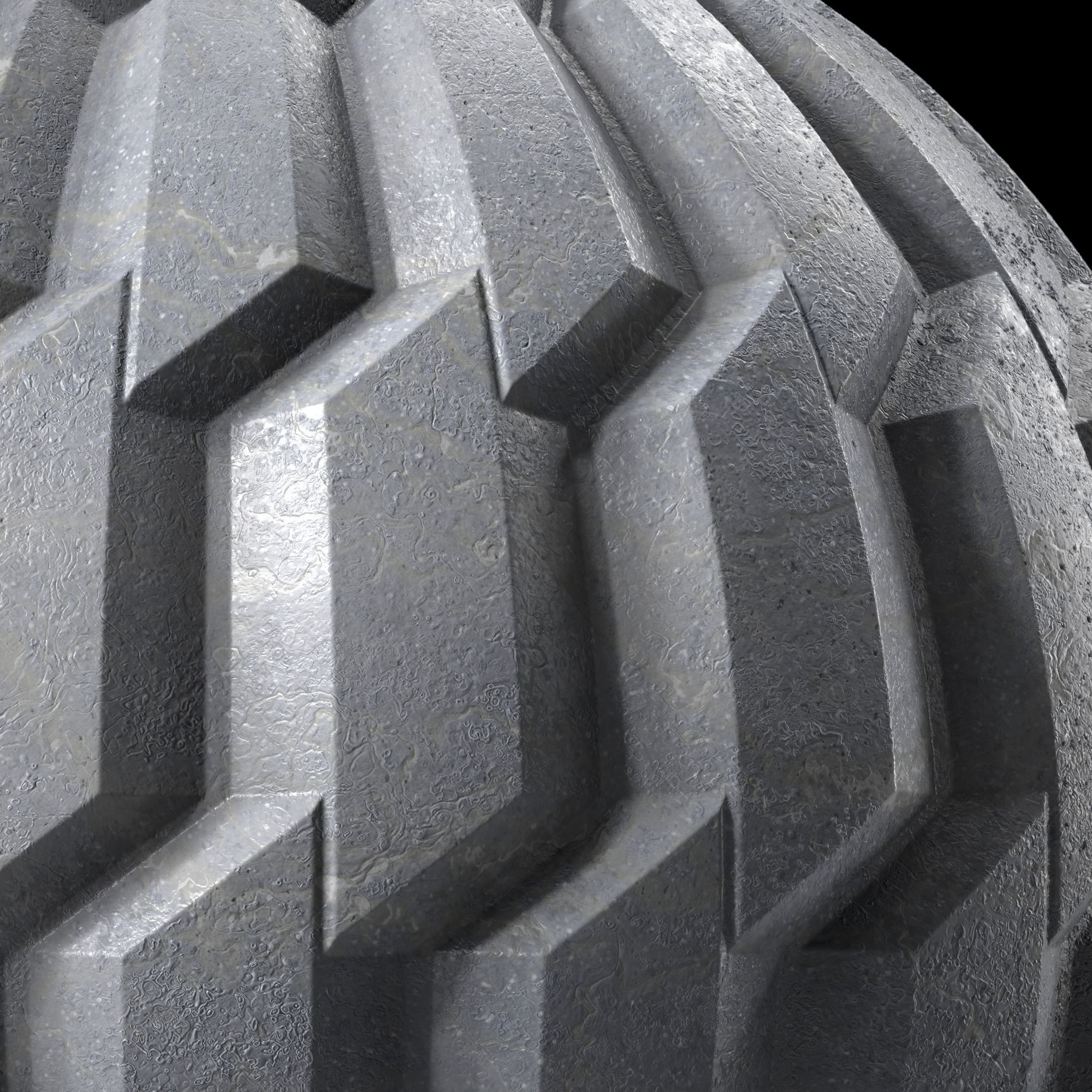 Stone Wall Materials 98- Decorative Pattern - Pbr 4k Seamless Texture_5