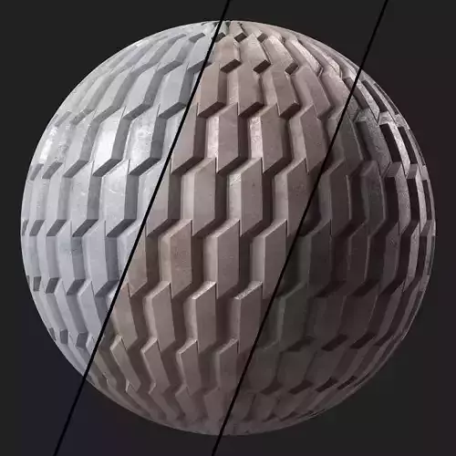 Stone Wall Materials 98- Decorative Pattern - Pbr 4k Seamless