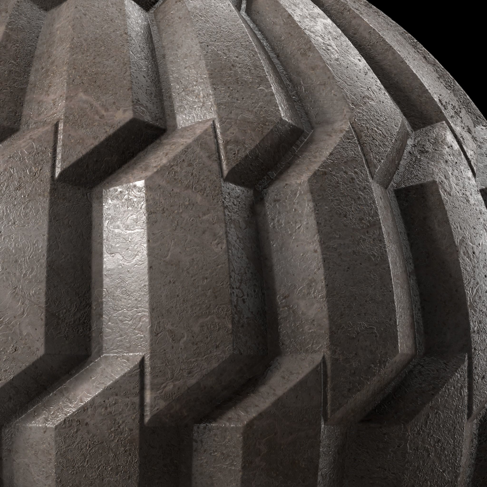 Stone Wall Materials 98- Decorative Pattern - Pbr 4k Seamless Texture_7