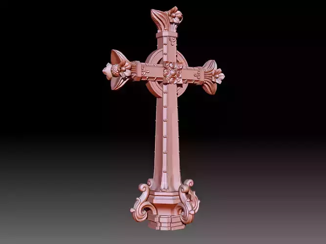 3d model of the cross