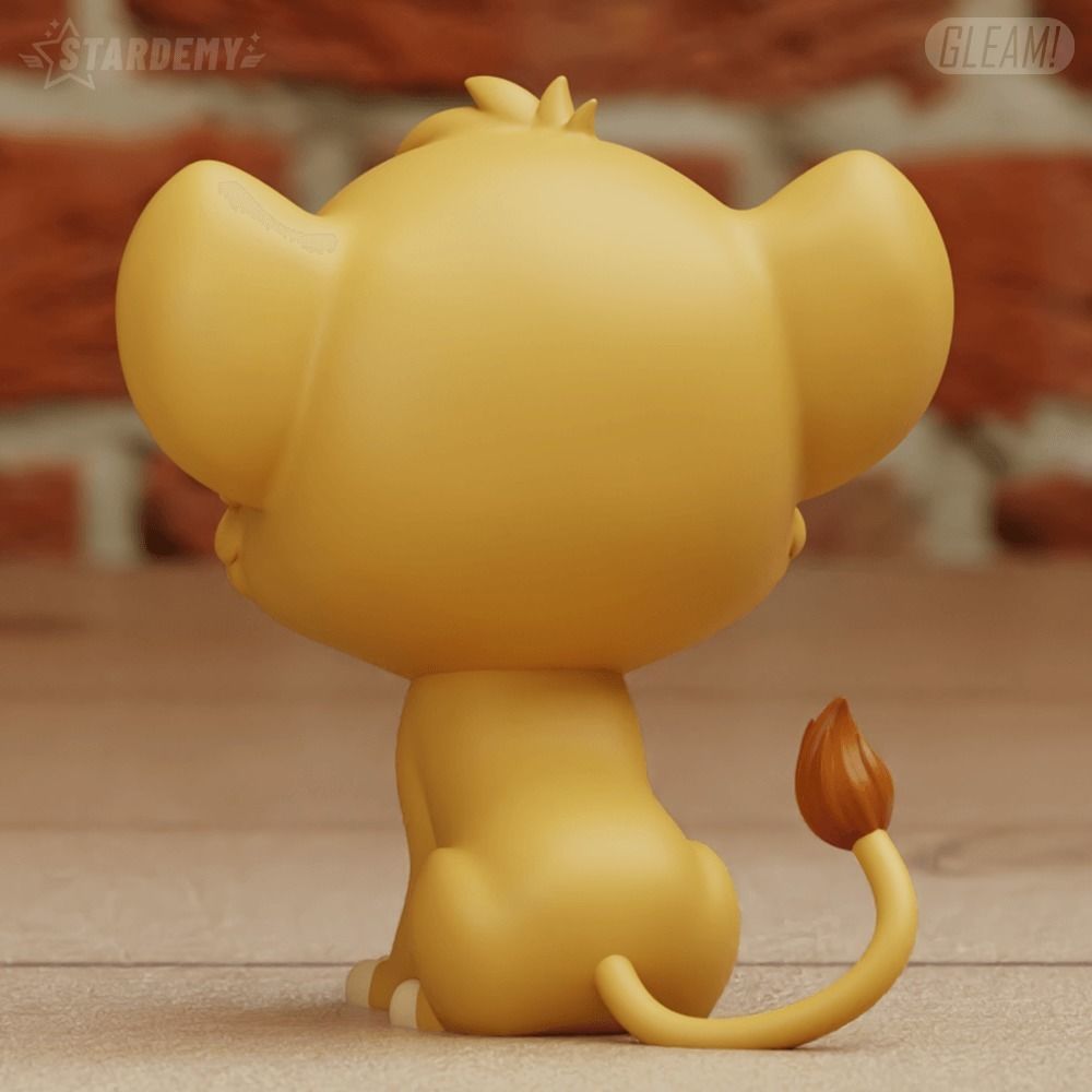 Simba Young Liong King Chibi Cute 3D print model_4