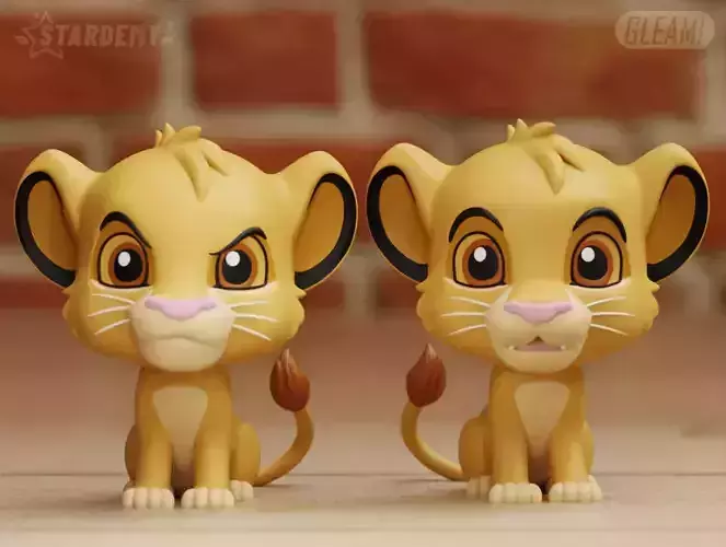 Simba Young Liong King Chibi Cute