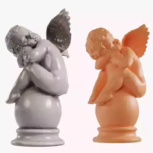 Cherubim 3D Scanned Statue