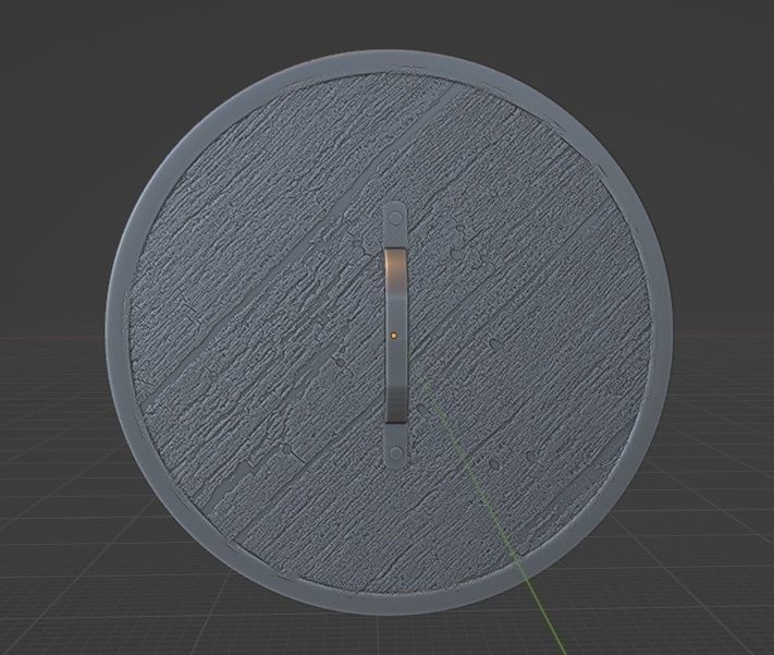 Iron Shield - Skyrim Free 3D print model_5